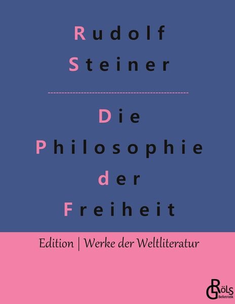 Produktbild: Die Philosophie der Freiheit