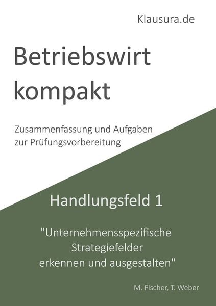 Produktbild: Betriebswirt kompakt Handlungsfeld 1
