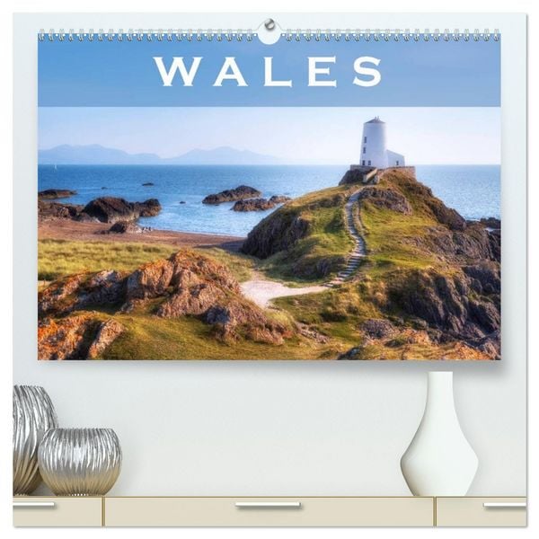 Wales (hochwertiger Premium Wandkalender 2026 DIN A2 quer), Kunstdruck in Hochglanz
