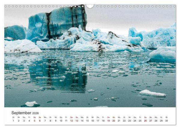Produktbild: Sommer in Island (Wandkalender 2026 DIN A3 quer), CALVENDO Monatskalender