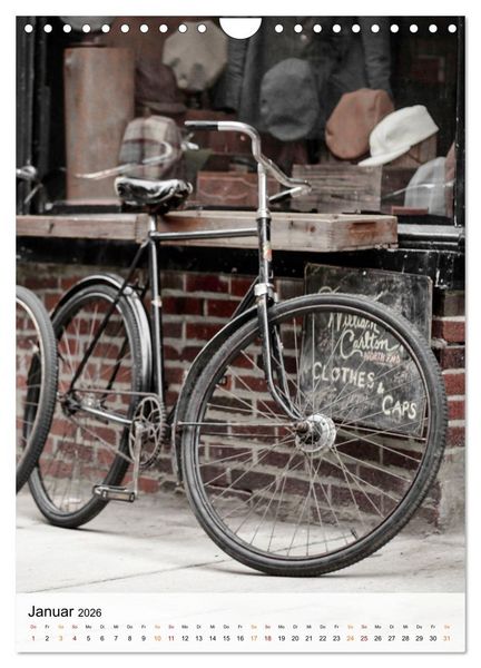 Produktbild: Fahrrad Alltag (Wandkalender 2026 DIN A4 hoch), CALVENDO Monatskalender