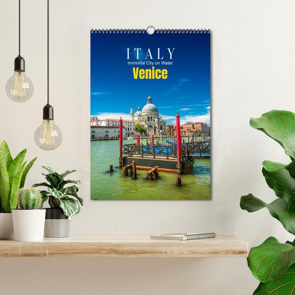 Produktbild: Italy, Venice - Immortal City on Water (Wall Calendar 2026 DIN A3 portrait), CALVENDO 12 Month Wall Calendar