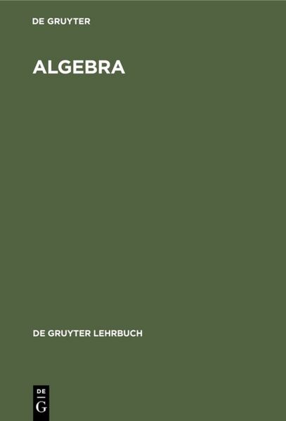 Produktbild: Algebra