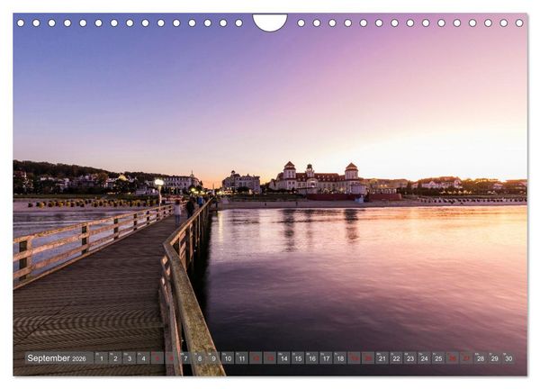 Produktbild: OSTSEEK&Uuml;STE Sehnsuchtsorte in Mecklenburg-Vorpommern (Wandkalender 2026 DIN A4 quer), CALVENDO Monatskalender