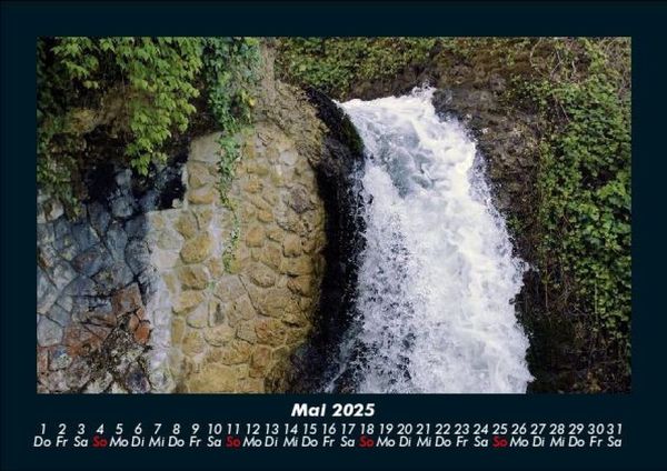 Produktbild: Wasserf&auml;lle 2025 Fotokalender DIN A5