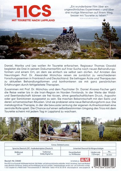 Produktbild: Tics - Mit Tourette nach Lappland