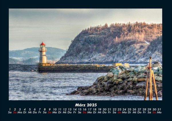 Produktbild: Meereslandschaft 2025 Fotokalender DIN A4