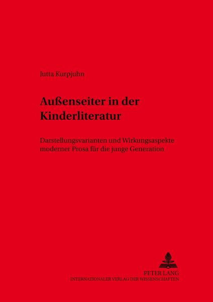 Produktbild: Au&szlig;enseiter in der Kinderliteratur