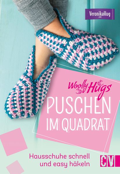 Produktbild: Woolly Hugs Puschen h&auml;keln im Quadrat