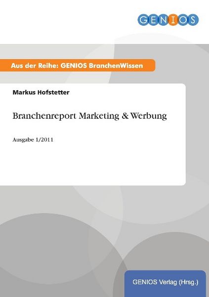 Produktbild: Branchenreport Marketing & Werbung