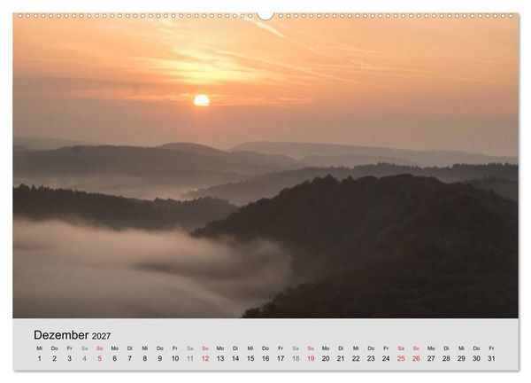 Produktbild: Saarland - unbekannte Sch&ouml;nheit (hochwertiger Premium Wandkalender 2027 DIN A2 quer), Kunstdruck in Hochglanz