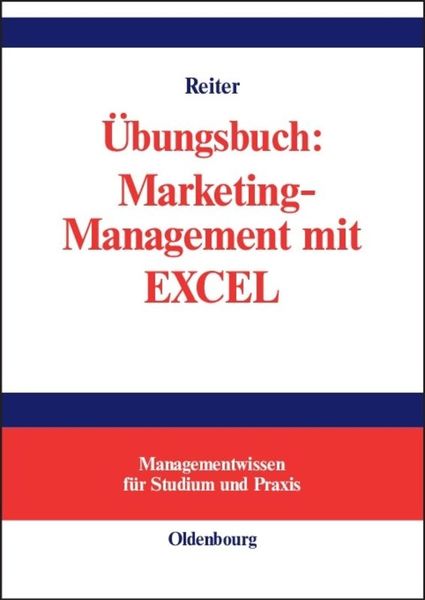 Produktbild: &Uuml;bungsbuch: Marketing-Management mit EXCEL
