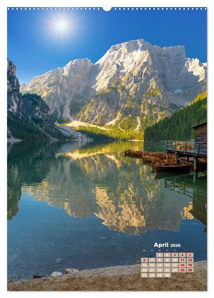 Produktbild: Dolomiten, ein Meer aus Bergen by VogtArt (Wandkalender 2026 DIN A2 hoch), CALVENDO Monatskalender