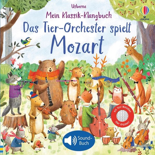 Produktbild: Mein Klassik-Klangbuch: Das Tier-Orchester spielt Mozart