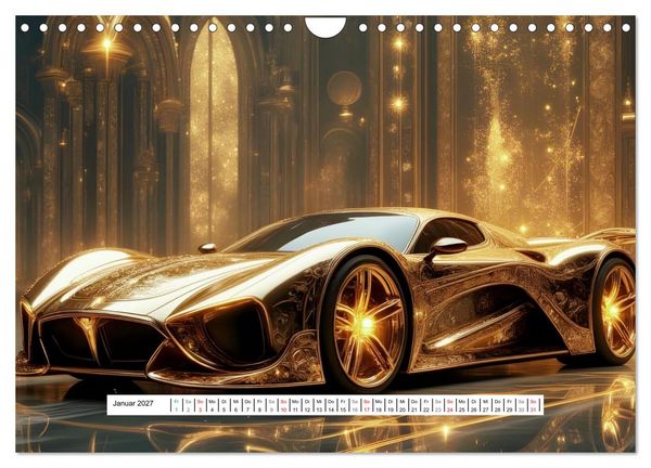 Produktbild: N&auml;chster Halt: Luxus Fantasien (Wandkalender 2027 DIN A4 quer), CALVENDO Monatskalender