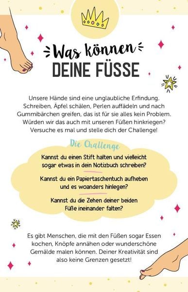 30 Challenges für mutige Mädchen - Frei, frech, wunderbar
