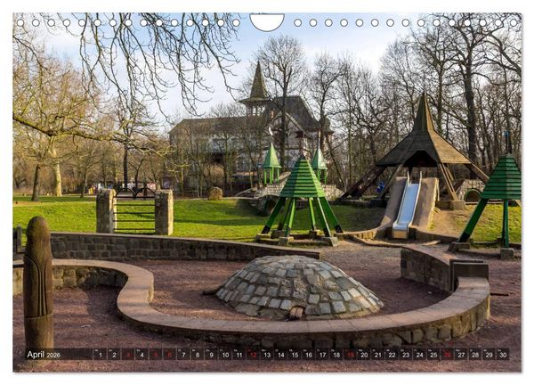 Produktbild: Unterwegs in Halle (Wandkalender 2026 DIN A4 quer), CALVENDO Monatskalender