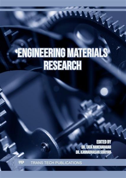 Produktbild: Engineering Materials Research (special topic edition)