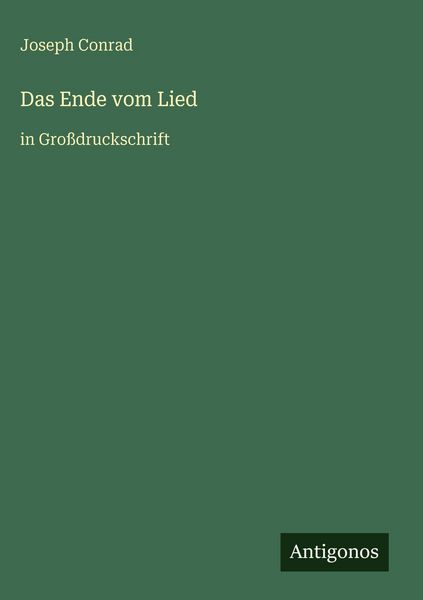 Produktbild: Das Ende vom Lied