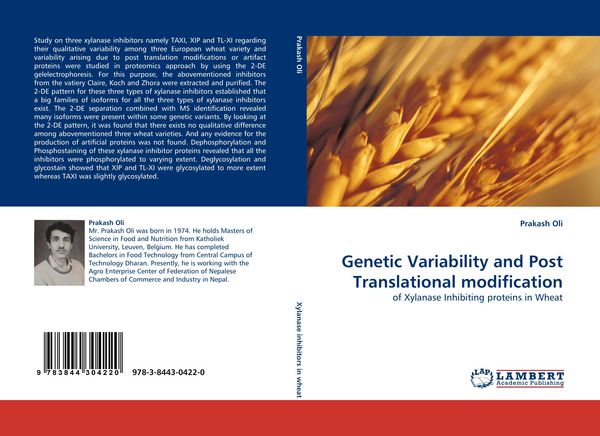 Produktbild: Genetic Variability and Post Translational modification