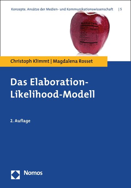 Produktbild: Das Elaboration-Likelihood-Modell