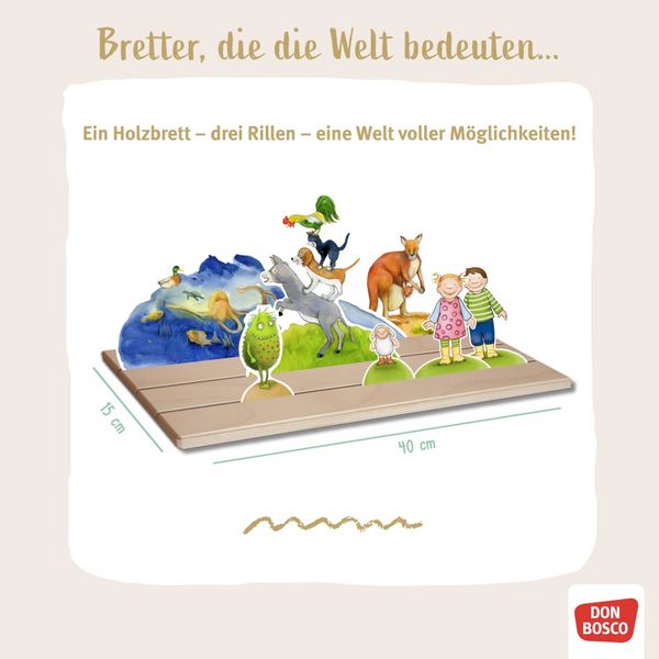 Produktbild: Frau Holle. Erz&auml;hlschienen-Figurenset