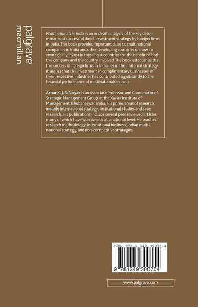 Produktbild: Multinationals in India