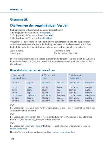 Produktbild: PONS Verbtabellen Plus Italienisch