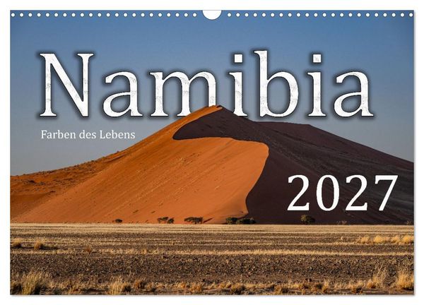 Produktbild: Namibia &ndash; Farben des Lebens (Wandkalender 2027 DIN A3 quer), CALVENDO Monatskalender