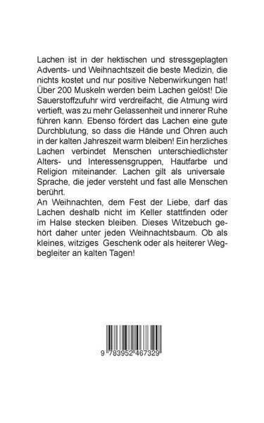 Produktbild: Witze zur Advents- und Weihnachtszeit