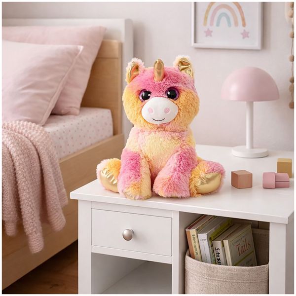 Produktbild: HTI-Living Stofftier Grafix 28 cm Einhorn Stofftier Grafix 28 cm Einhorn