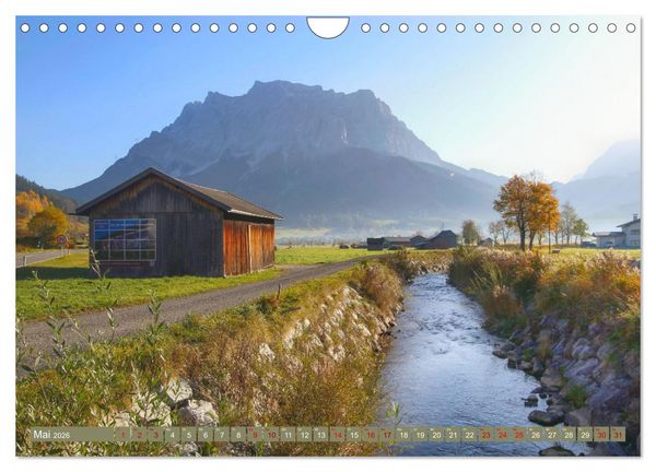 Produktbild: Zauber der Zugspitze (Wandkalender 2026 DIN A4 quer), CALVENDO Monatskalender