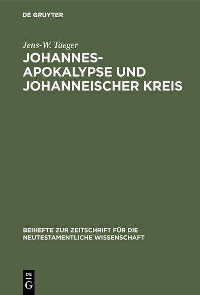 Produktbild: Johannesapokalypse und johanneischer Kreis