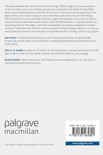 Produktbild: The Foreign Office, Commerce and British Foreign Policy in the Twentieth Century