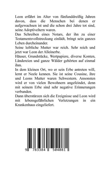 Produktbild: Dem Erben geht der Tod voraus: Adoption, Cousine, Notar, Testament, Erbe, uneheliches Kind, LKA, Haikus, Zen, Permakultur, &Uuml;berfall, Sch&auml;del-Hirn-Trauma, F&ouml;rsterin, Schl&auml;gerei, Gutshaus, Wald