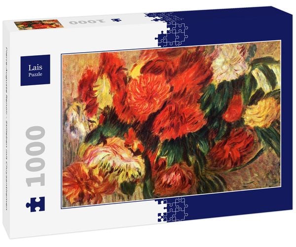 Produktbild: Lais Puzzle Pierre-Auguste Renoir - Stilleben mit Chrysanthemen 1000 Teile
