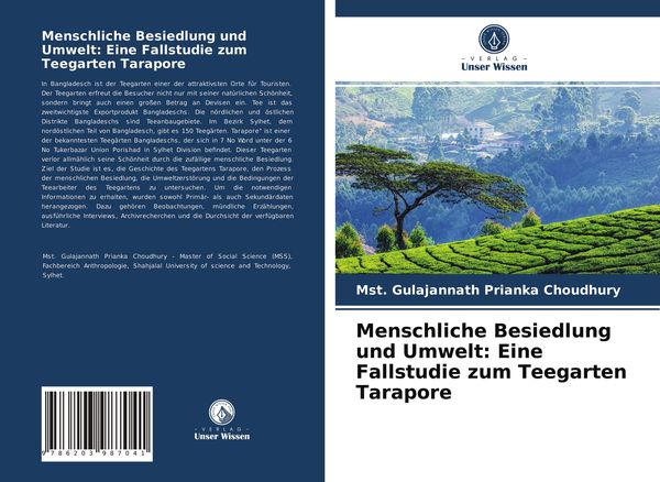 Produktbild: Menschliche Besiedlung und Umwelt: Eine Fallstudie zum Teegarten Tarapore