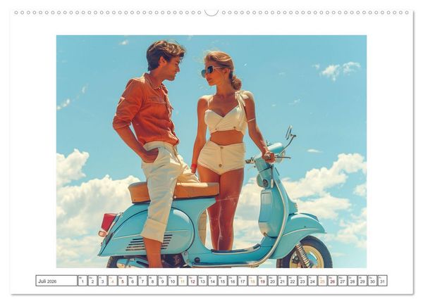 Produktbild: Ein Hauch von Nostalgie (Wandkalender 2026 DIN A2 quer), CALVENDO Monatskalender