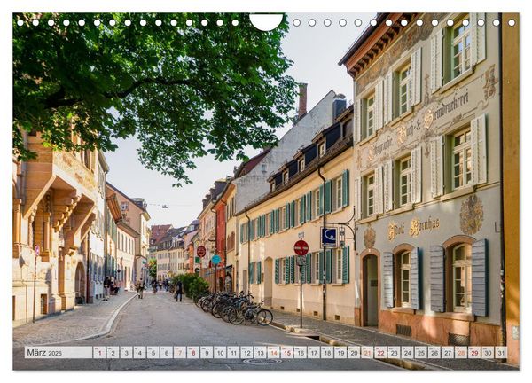 Produktbild: Freiburg im Breisgau Impressionen (Wandkalender 2026 DIN A4 quer), CALVENDO Monatskalender