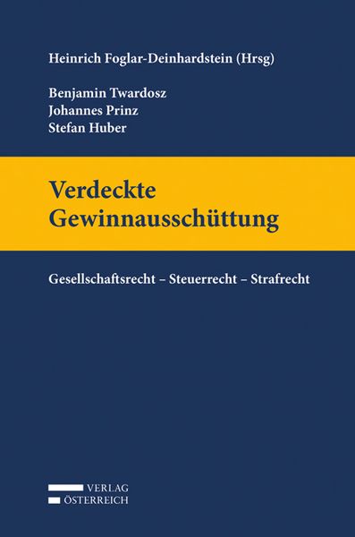 Produktbild: Verdeckte Gewinnaussch&uuml;ttung