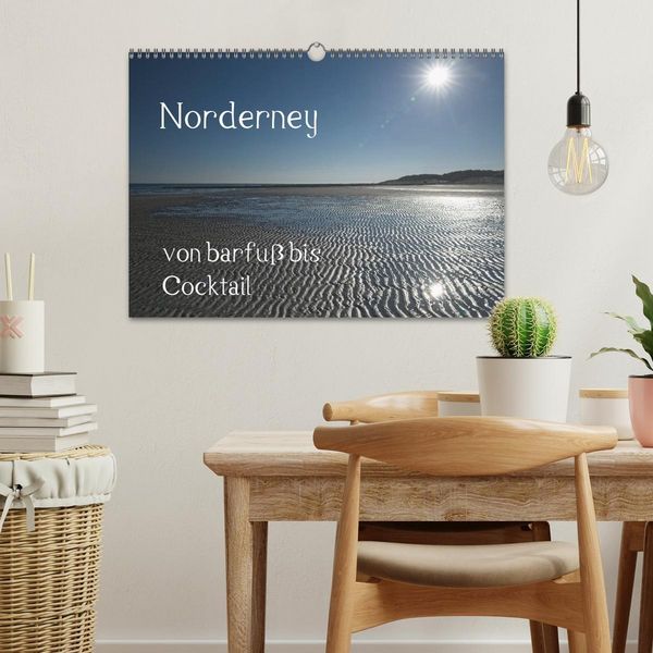 Produktbild: Norderney - von barfuss bis Cocktail (Wandkalender 2026 DIN A3 quer), CALVENDO Monatskalender