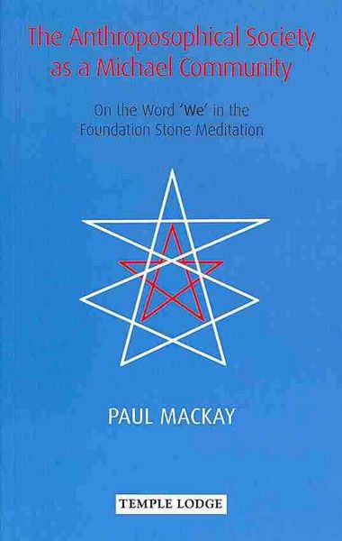 Produktbild: The Anthroposophical Society as a Michael Community