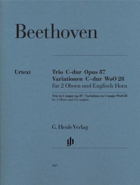 Beethoven, L: Trio C-dur Opus 87 · Variationen C-dur WoO 28
