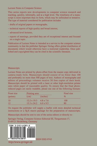Produktbild: Graphics Recognition: Algorithms and Systems
