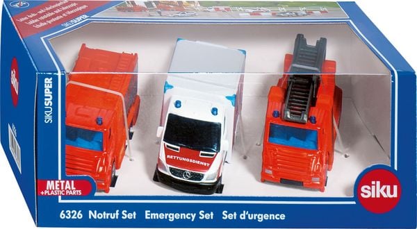 Produktbild: Siku 6326 Notruf Set