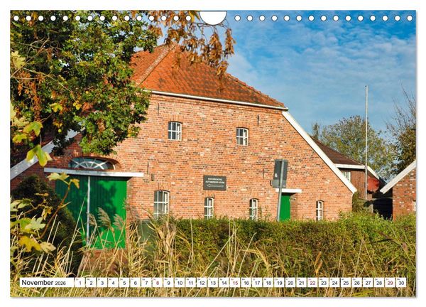 Produktbild: Erholungsort Schortens (Wandkalender 2026 DIN A4 quer), CALVENDO Monatskalender