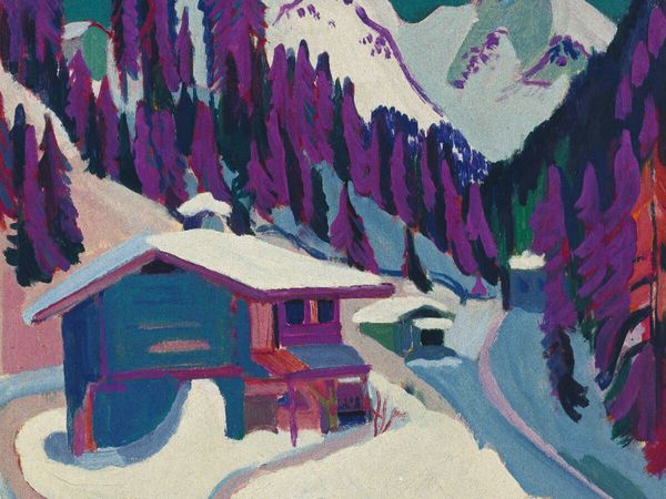 Produktbild: CALVENDO Puzzle Ernst Ludwig Kirchner. Wildboden im Schnee, 1924/26 | 1000 Teile Lege-Gr&ouml;&szlig;e 64x48cm Foto-Puzzle f&uuml;r gl&uuml;ckliche Stunden