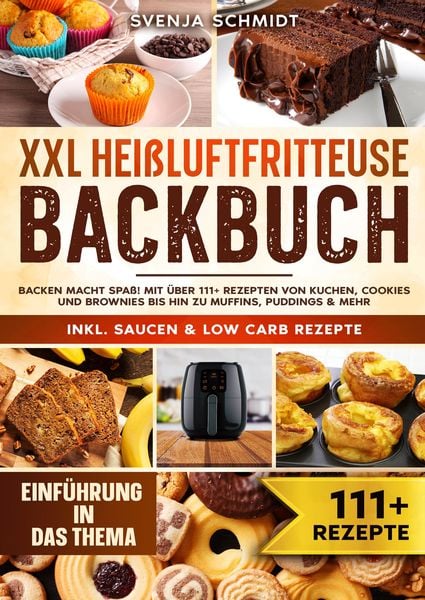 Produktbild: XXL Hei&szlig;luftfritteuse Backbuch