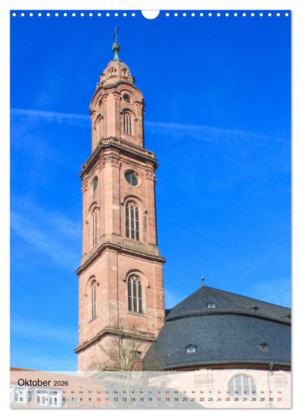 Produktbild: Altes Heidelberg (Wandkalender 2026 DIN A3 hoch), CALVENDO Monatskalender