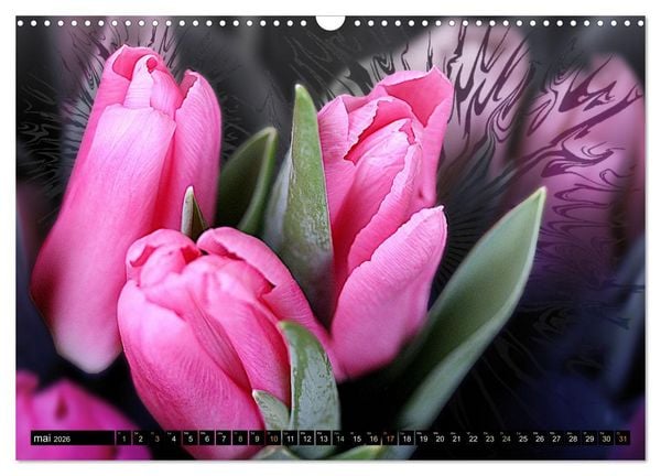 Produktbild: Bouquet d'un jour, bouquet pour toujours (Calendrier mural 2026 DIN A3 vertical), CALVENDO calendrier mensuel